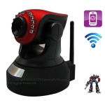 Transformer H.264 Pan-Tilt Wifi Wireless Baby Camera with Motion Detection Mobile View and 2-Way Audio
